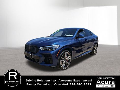 Used 2023 BMW X6 M50i w/ Executive Package AWD/4WD image 1