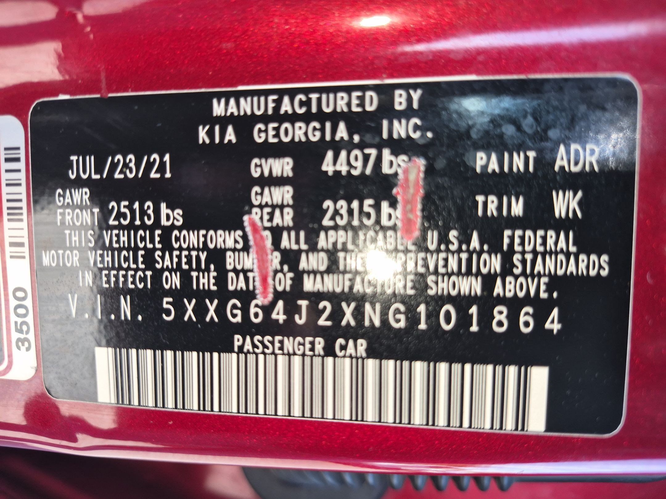 Used 2022 Kia K5 GT-Line w/ GT-Line Awd Premium Package image 34