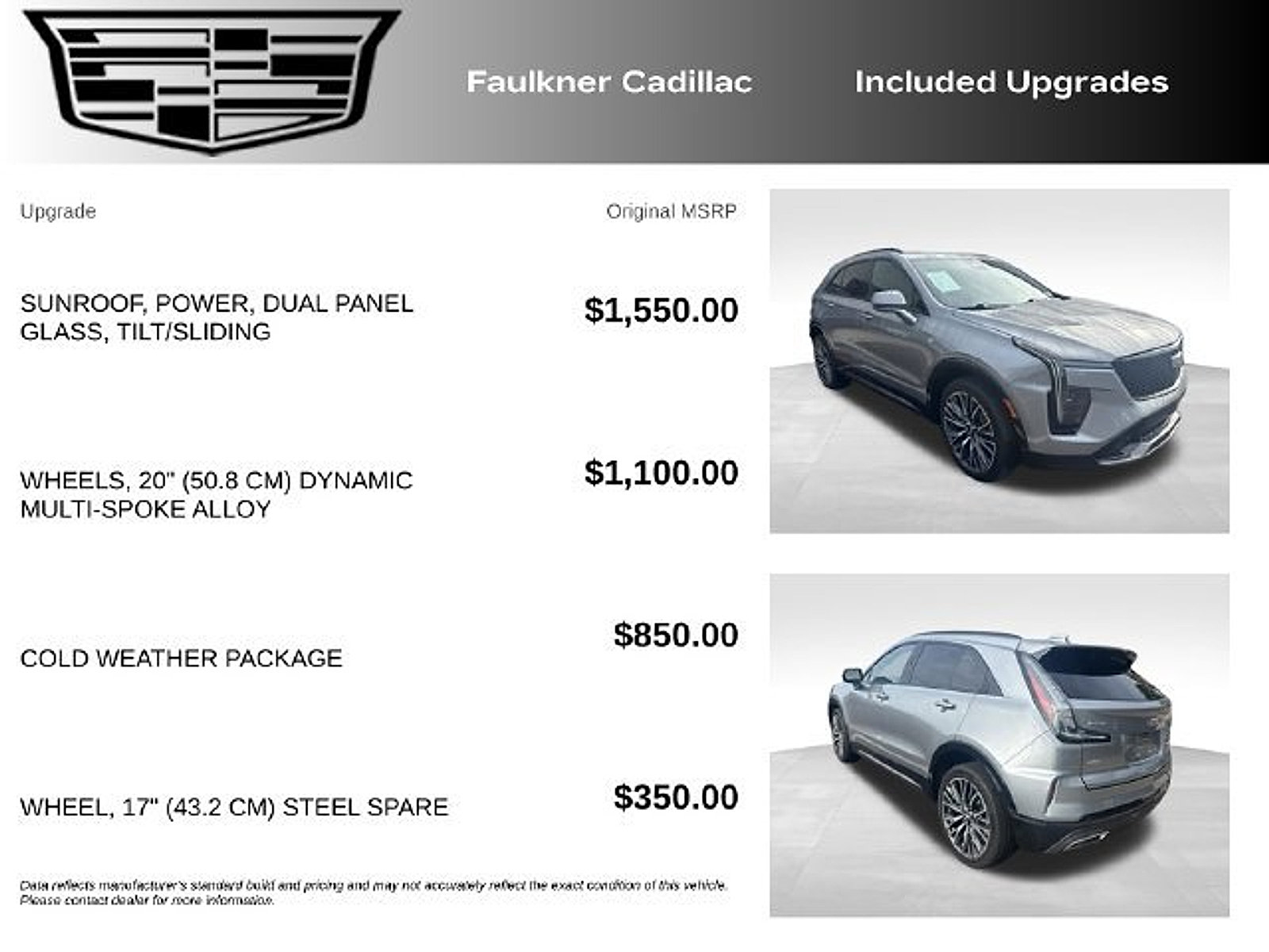 Certified 2024 Cadillac XT4 Sport w/ Cold Weather Package AWD/4WD image 11