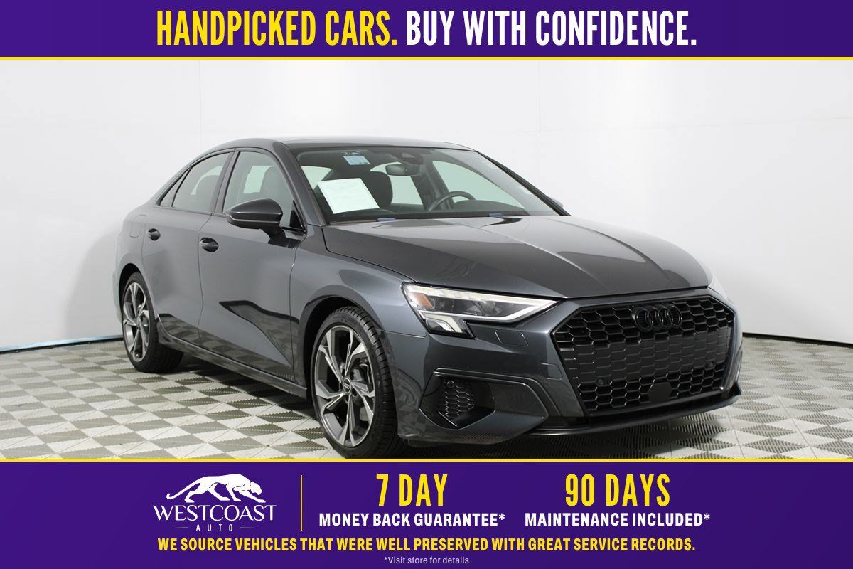Used 2022 Audi A3 2.0T Premium Plus w/ Premium Plus Package FWD image 1