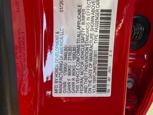 New 2026 Honda Civic Sport image 25