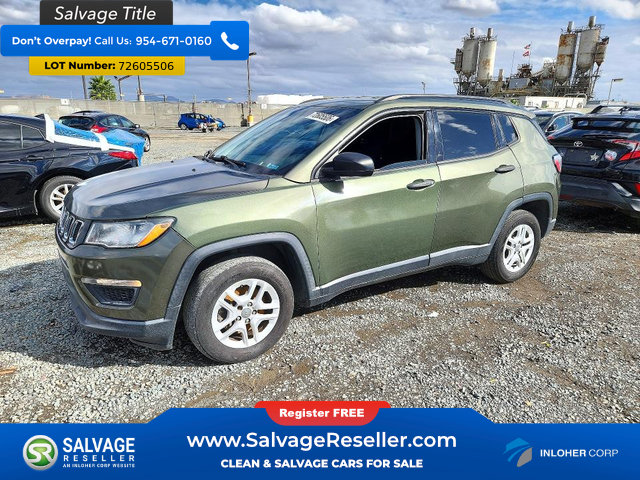 Used 2018 Jeep Compass Sport w/ Cold Weather Group FWD image 1