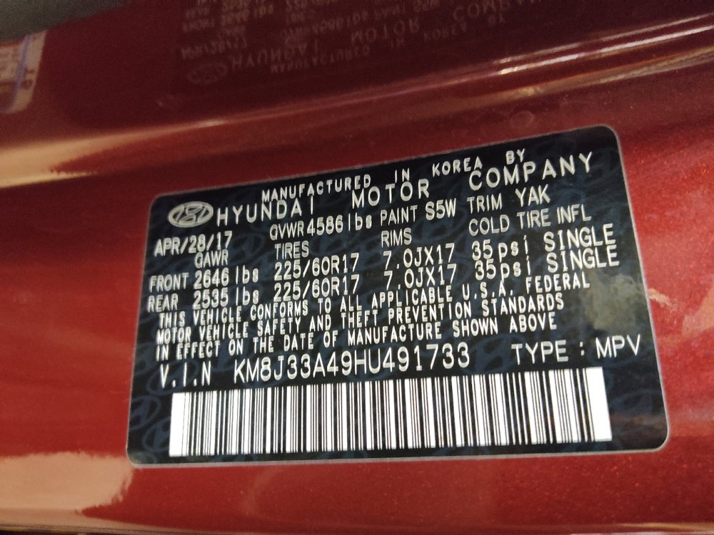 Used 2017 Hyundai Tucson SE Plus FWD image 33