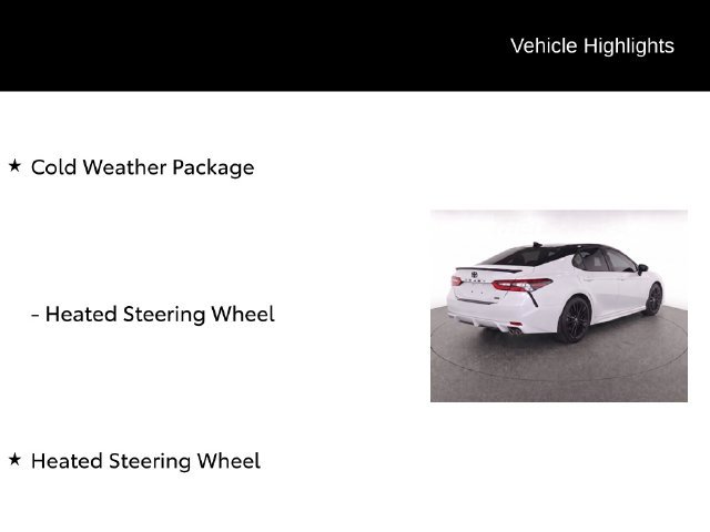 Certified 2024 Toyota Camry XSE w/ Cold Weather Package FWD image 7