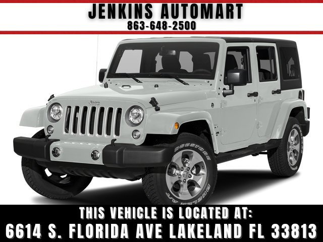 Used 2017 Jeep Wrangler Unlimited Sahara w/ Connectivity Group AWD/4WD image 1