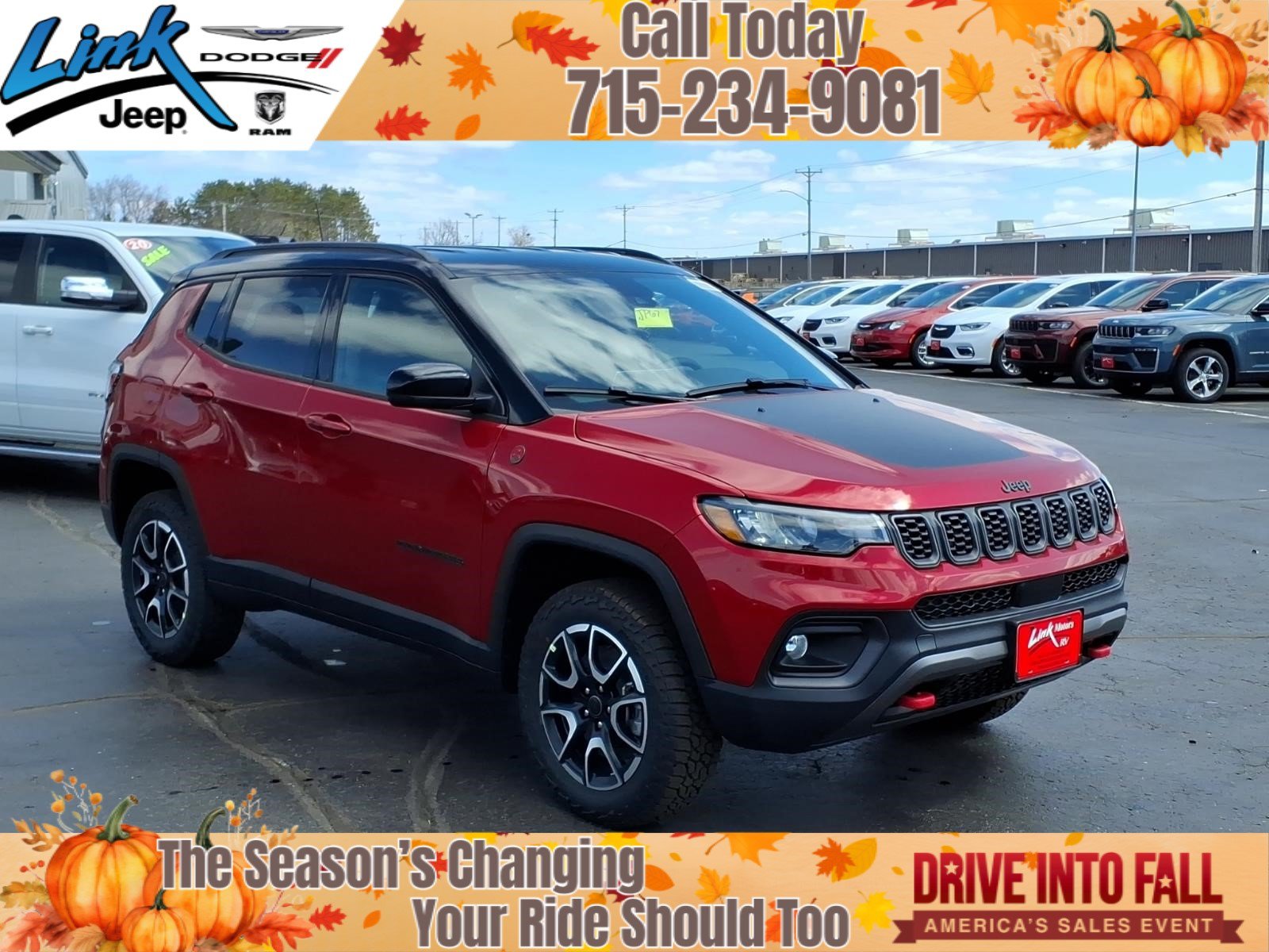 New 2026 Jeep Compass Trailhawk w/ Trailer Tow Group AWD/4WD image 1