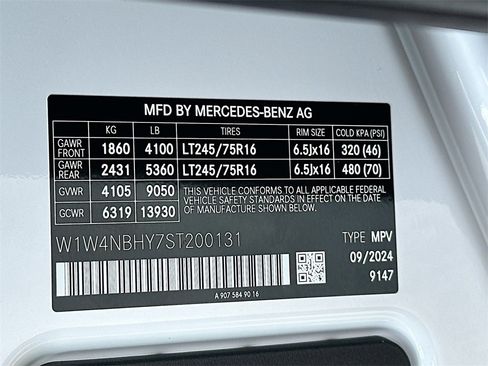 New 2025 Mercedes-Benz Sprinter 2500 image 29