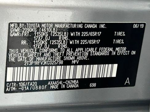 Used 2019 Toyota RAV4 XLE image 24