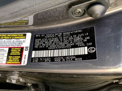 Used 2023 Lexus ES 300h w/ Premium Package image 37