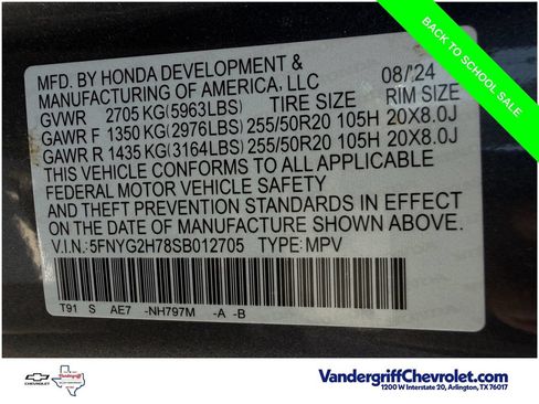 Used 2025 Honda Pilot Touring image 29