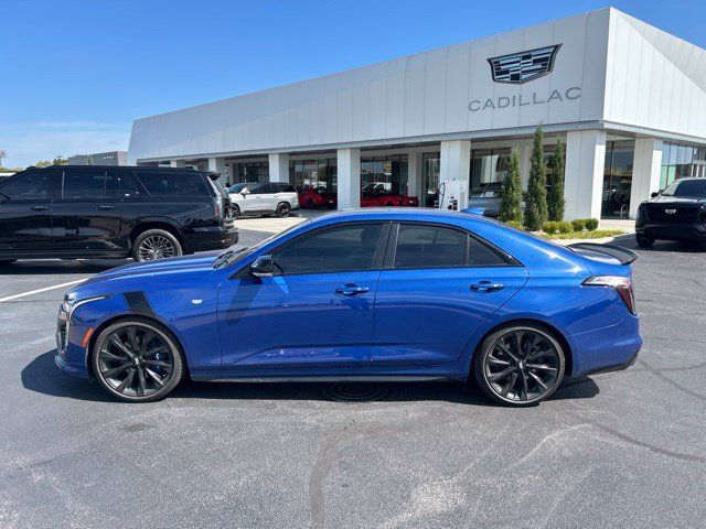 Used 2023 Cadillac CT4 Sport w/ LPO, ONYX Package RWD image 1