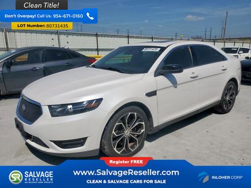 Used 2015 Ford Taurus SHO w/ Equipment Group 401A image 1