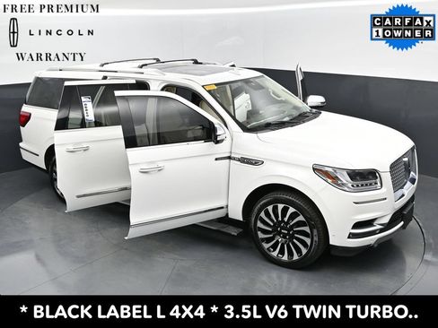 Used 2021 Lincoln Navigator L Black Label w/ Cargo Convenience Package AWD/4WD image 38