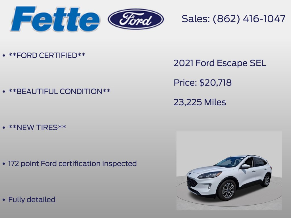 Used 2021 Ford Escape SEL FWD image 6