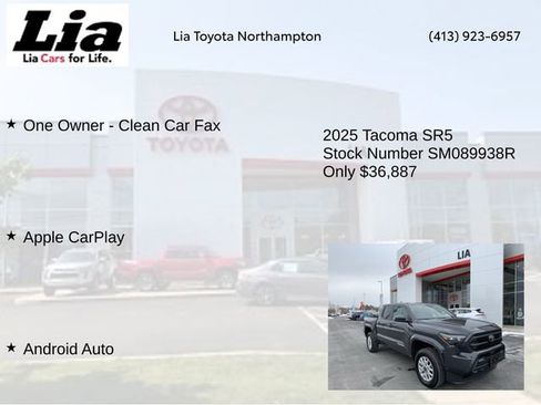 Used 2025 Toyota Tacoma SR5 image 8