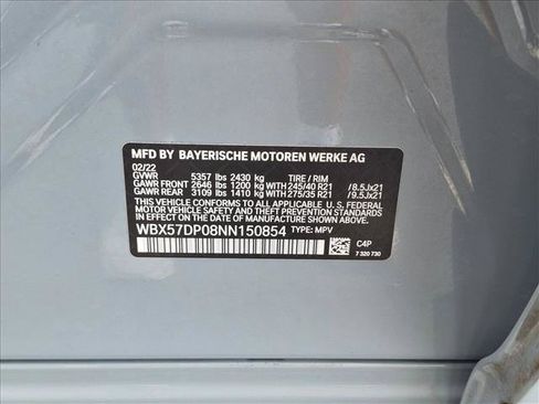 Used 2022 BMW X3 xDrive30i w/ M Sport Package 2 AWD/4WD image 23
