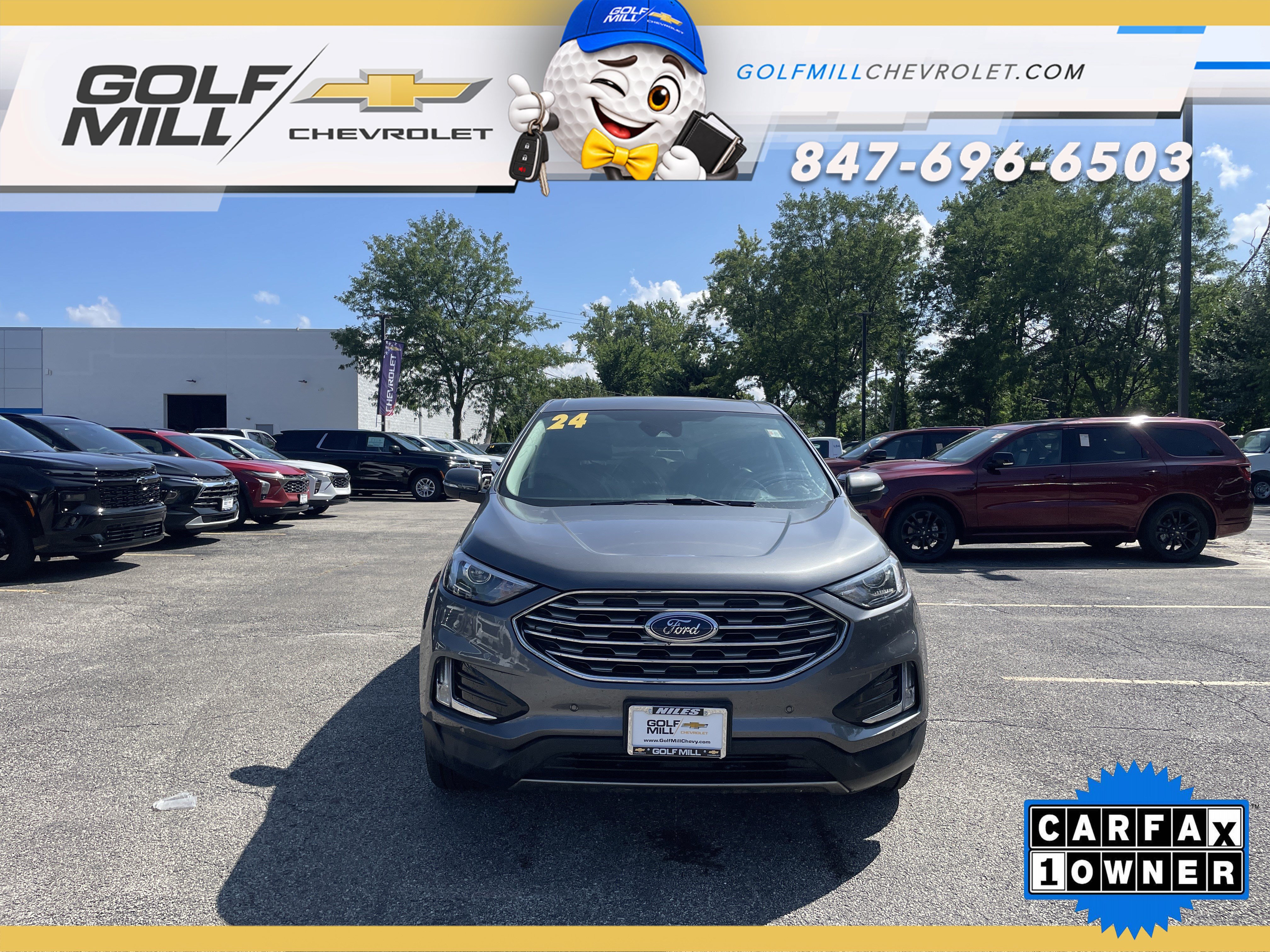 Used 2024 Ford Edge Titanium AWD/4WD image 3
