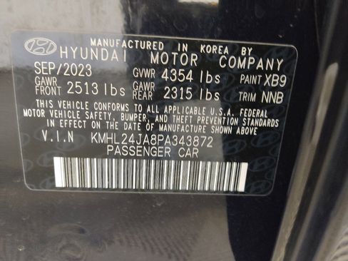 Used 2023 Hyundai Sonata SE w/ Preferred Accessory Package FWD image 33