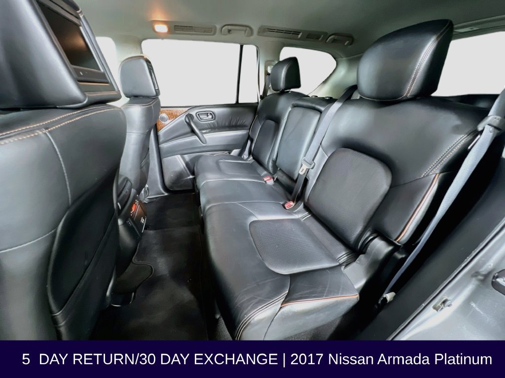 Used 2017 Nissan Armada Platinum w/ Interior Lighting Package AWD/4WD image 29