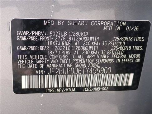 New 2026 Subaru Outback Limited AWD/4WD image 17