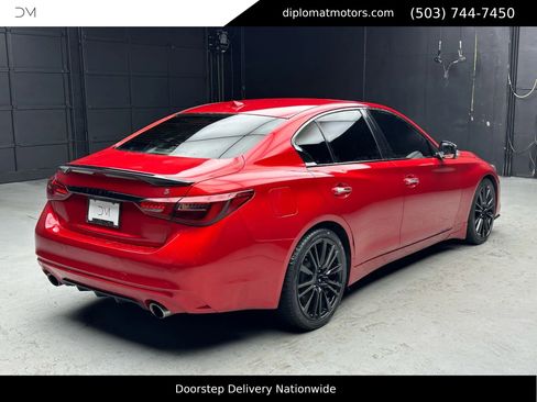 Used 2021 INFINITI Q50 Red Sport 400 w/ Proactive Package image 5