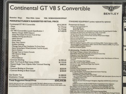 Used 2014 Bentley Continental GT V8 S AWD/4WD image 23