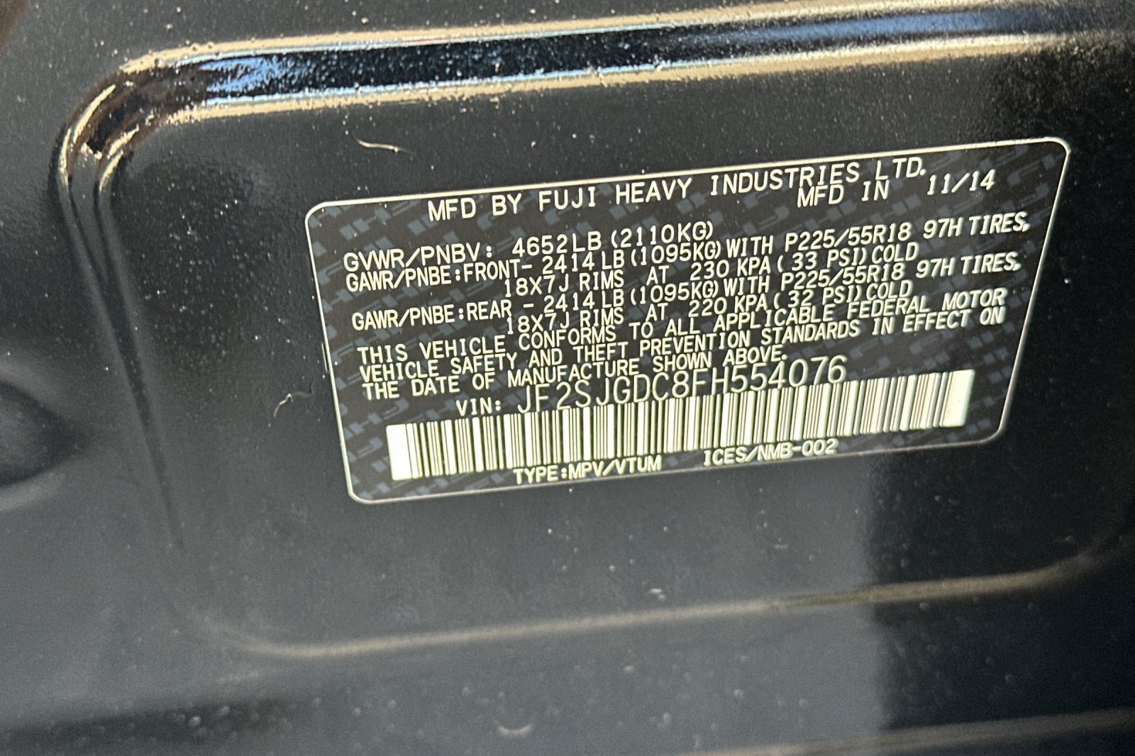 Used 2015 Subaru Forester 2.0XT Premium AWD/4WD image 32