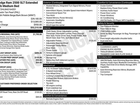 Used 2010 Dodge Ram 2500 Truck SLT w/ Big Horn Regional Pkg AWD/4WD image 2