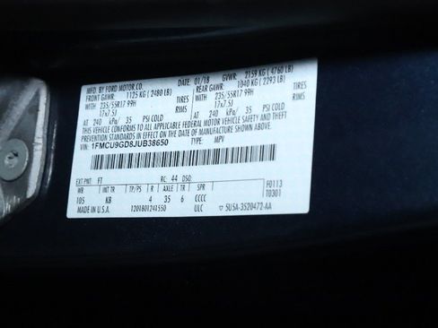 Used 2018 Ford Escape SE AWD/4WD image 20