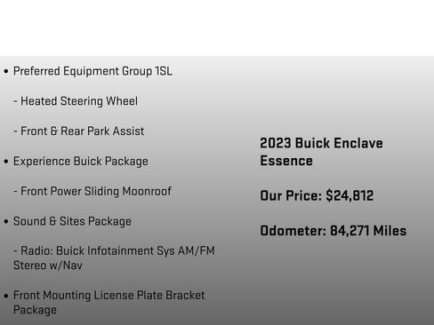 Used 2023 Buick Enclave Essence w/ Experience Buick Package AWD/4WD image 6