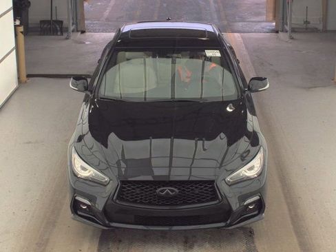 Used 2023 INFINITI Q50 Red Sport 400 w/ Black Opal Edition image 12