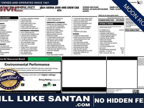 Used 2024 GMC Sierra 2500 AT4 w/ AT4 Premium Plus Package image 1