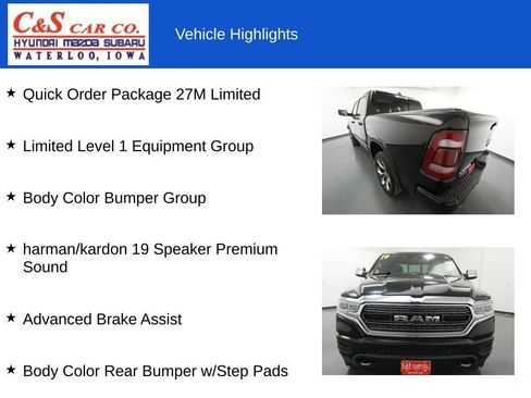 Used 2019 RAM 1500 Limited AWD/4WD image 7