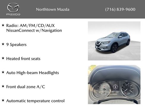 Used 2019 Nissan Rogue SL w/ Premium Package AWD/4WD image 2