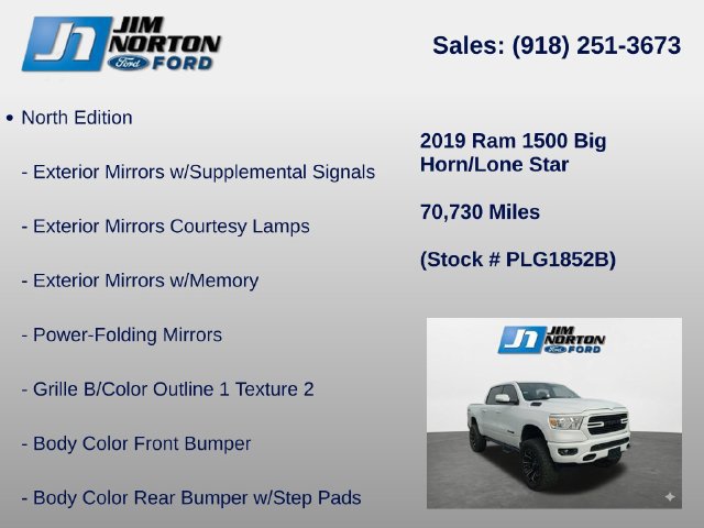 Used 2019 RAM 1500 Big Horn AWD/4WD image 18