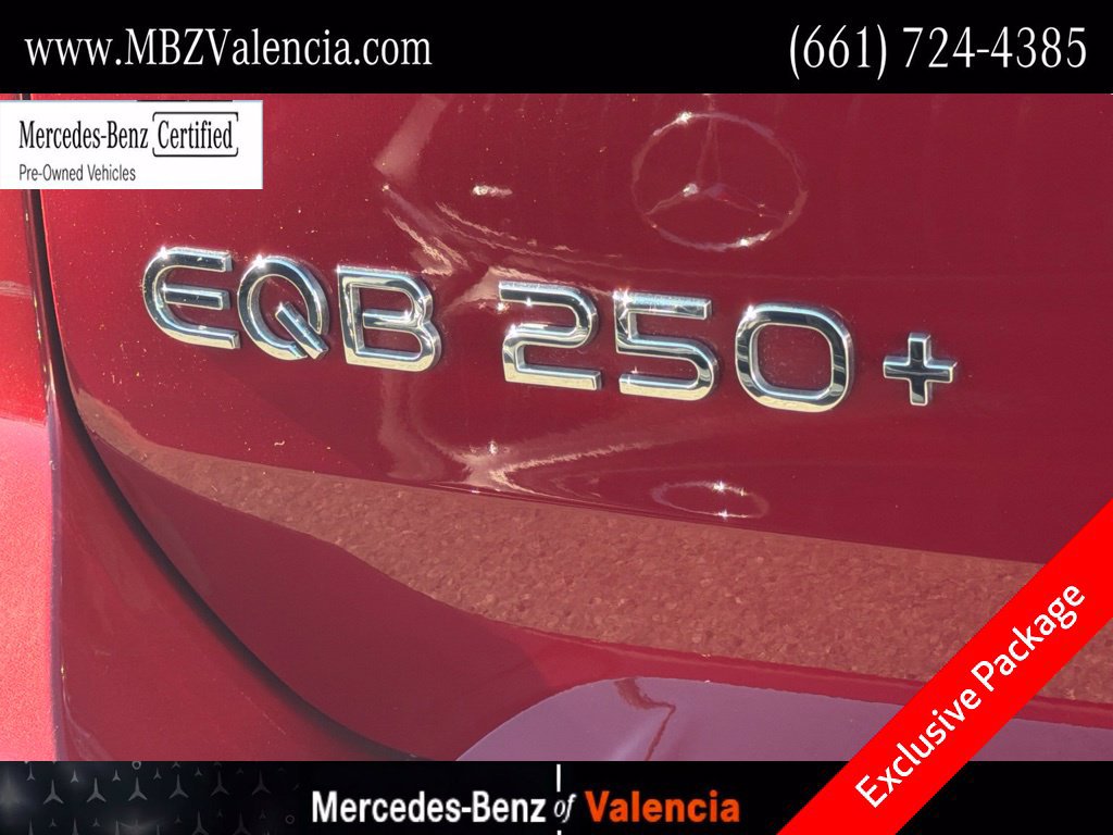 Certified 2023 Mercedes-Benz EQB 250+ w/ Exclusive Package image 12