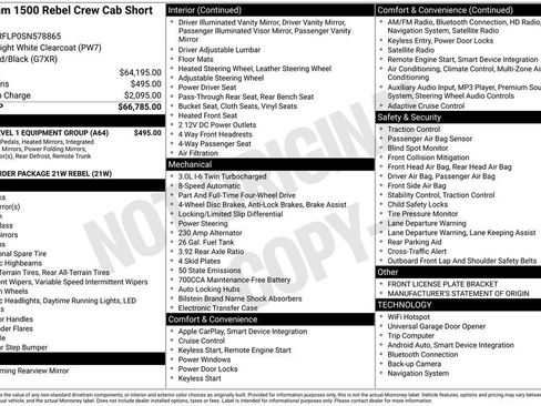 Used 2025 RAM 1500 Rebel w/ Rebel Level 1 Equipment Group image 6