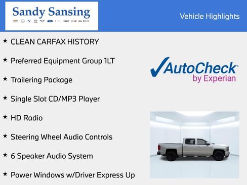 Used 2018 Chevrolet Silverado 1500 LT w/ Trailering Package RWD image 7