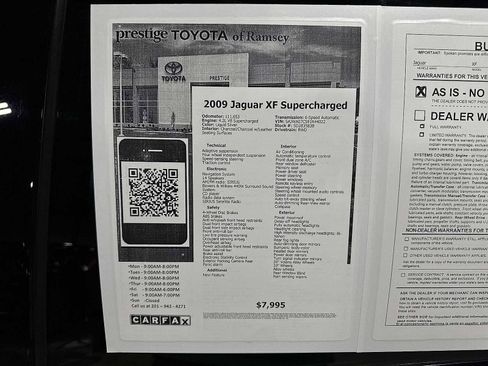 Used 2009 Jaguar XF Supercharged image 12