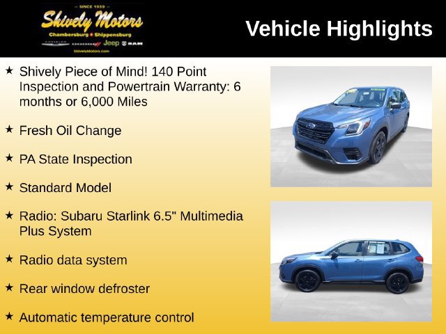 Used 2022 Subaru Forester AWD/4WD image 7