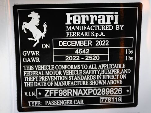 Certified 2023 Ferrari Roma RWD image 51