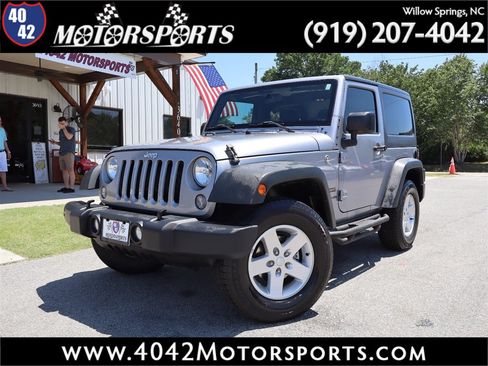 Used 2016 Jeep Wrangler Sport w/ Quick Order Package 24S AWD/4WD image 1