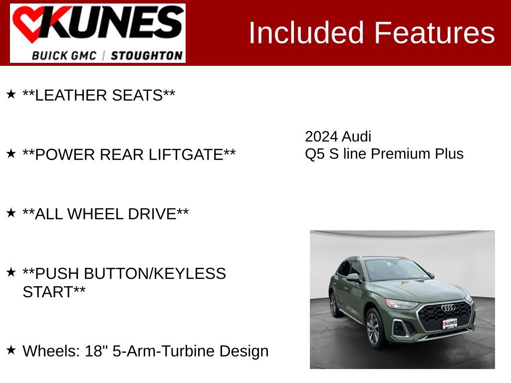 Used 2024 Audi Q5 2.0T Premium Plus AWD/4WD image 3