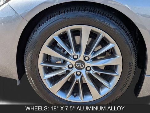 Used 2023 INFINITI Q50 Luxe w/ Cargo Package RWD image 11