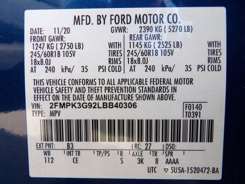 Used 2020 Ford Edge SE FWD image 29