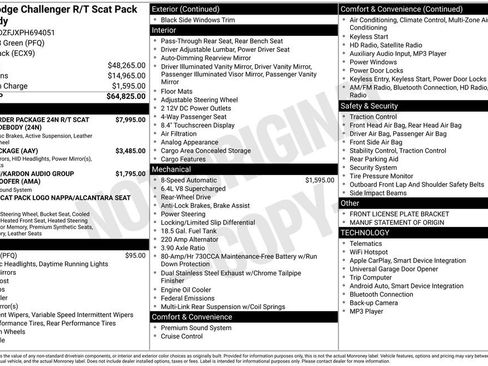 Used 2023 Dodge Challenger R/T Scat Pack RWD image 1