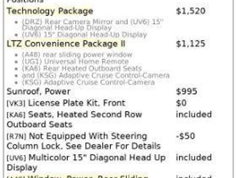 Used 2023 Chevrolet Silverado 1500 LTZ w/ Technology Package RWD image 4