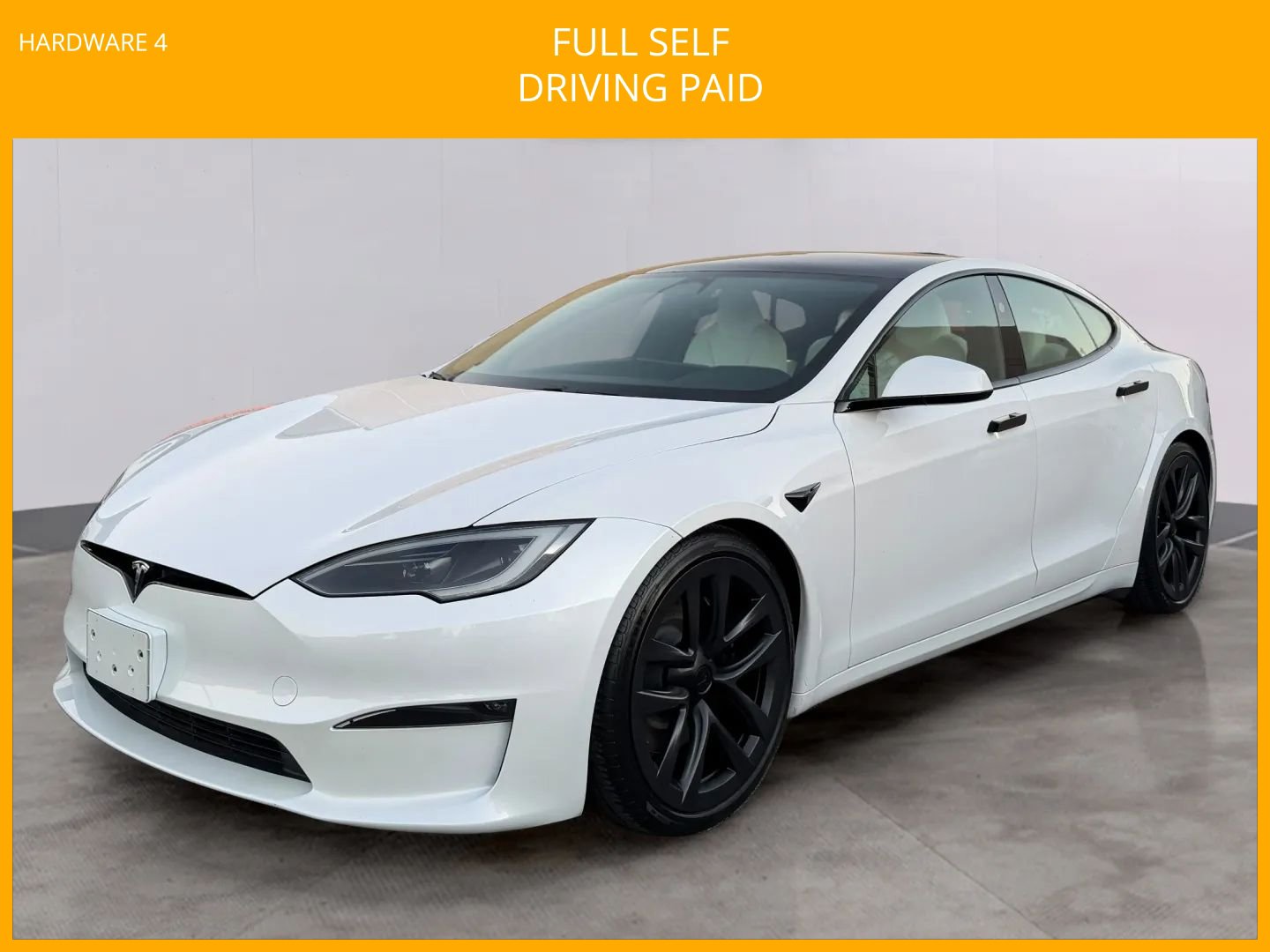Used 2023 Tesla Model S Standard Range AWD/4WD image 3