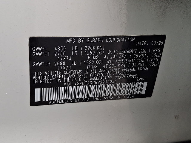Used 2025 Subaru Outback Premium AWD/4WD image 27