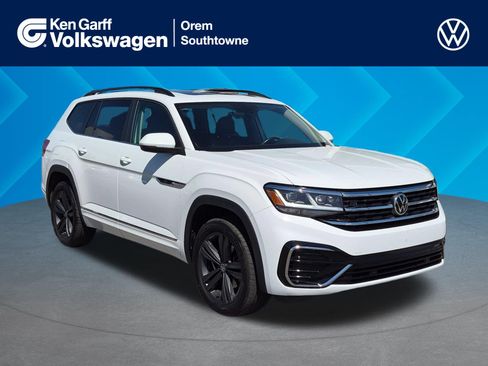 Used 2021 Volkswagen Atlas SE w/ Panoramic Sunroof Package AWD/4WD image 1